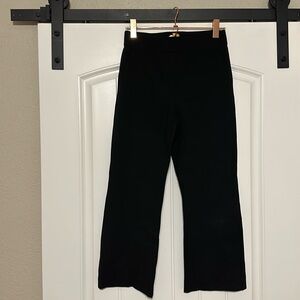 Spanx, The Perfect Pant Kick Flare, black, petite medium, worn once.